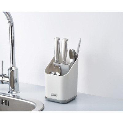 Hộp đựng dao muỗng nĩa tự khô Joseph Joseph Duo (Grey) - 006667