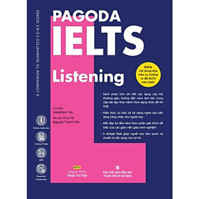 Sách - Pagoda IELTS Listening - Nhân Trí Việt