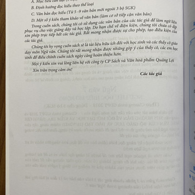 Ngữ văn 7 - Ngữ liệu đọc hiểu mở rộng