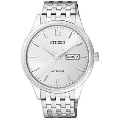 Đồng Hồ Nam Citizen Dây Thép Không Gỉ NH7500-53A - Mặt Trắng (Sapphire)