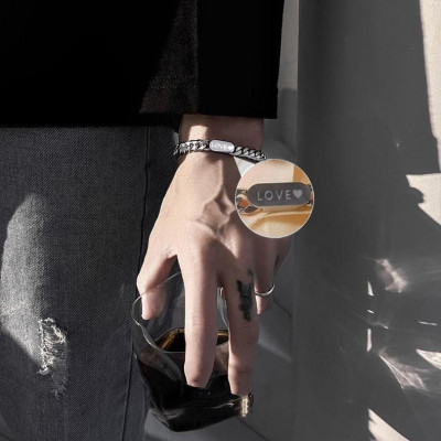 【Khắc tên ghi chú】Vòng Cổ Nam - Dây chuyền nam nữ mặt trơn, Vòng tay nam nữ