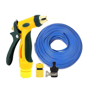 Bộ dây vòi xịt nước rửa xe,tưới cây tăng áp 3 lần 20m(cút nhựa nối 713-1) 206317 