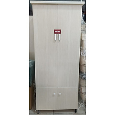 Tủ áo nhỏ xinh Juno Sofa ngang 85 x Cao 1m6 x sâu 45 cm (màu sồi)