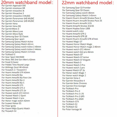 Dây đeo đồng hồ dành cho đồng hồ thông minh Amazfit GTS / GTS 2/ GTS 2e / Bip U / Bip S - Dây đeo inox nam châm 20mm - Hàng chính hãng