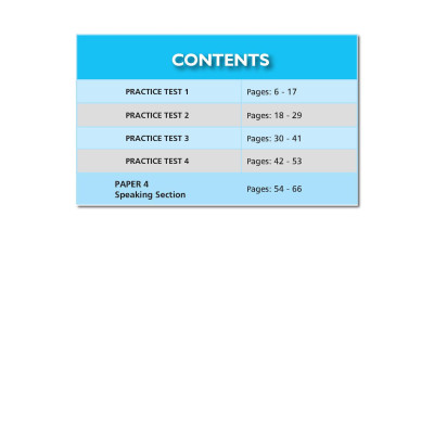 B2 First for School Preliminary 1 with 4 Practice Tests - Latest Format