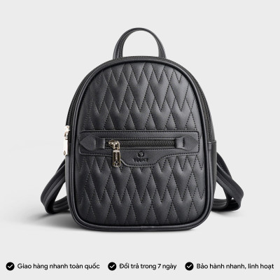Balo Yuumy ( Thời trang nữ thiết kế khóa kéo cách điệu - Balo da Seasand YBA89 )