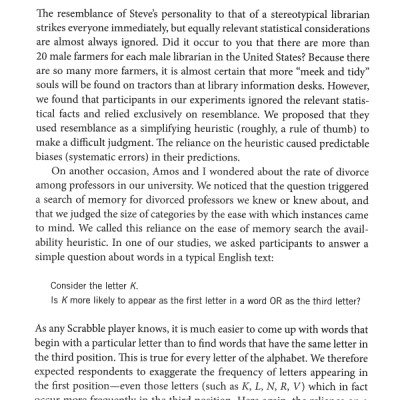 Thinking , Fast and Slow