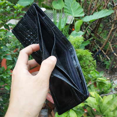 Ví Da Cá Sấu Nam [GAI LƯNG CÁ SẤU TẦM TRUNG SIÊU ĐẸP]