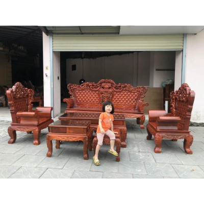 Bộ bàn ghế hoàng gia siêu đẹp sang trọng - Đồ Gỗ Bình Long 0388 639 288