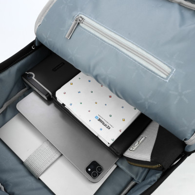 Balo nữ Dynamic Backpack B1 chính hãng NATOLI nhiều ngăn kháng nước siêu nhẹ thời trang phong cách cao cấp