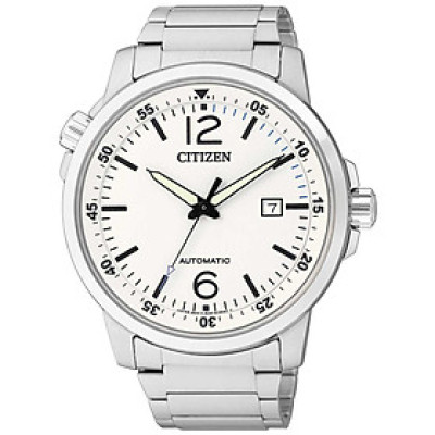 Đồng Hồ Nam Citizen Dây Thép Không Gỉ NJ0070-53A - Mặt Trắng (Sapphire)