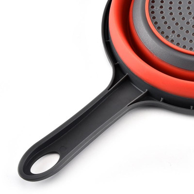 Rổ đựng trái cây gấp gọn có tay cầm