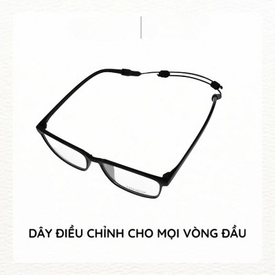 Dây đeo mắt kính giữ gọng kính, chơi thể thao chống rơi kính Trượt Chất Liệu Nhựa Silicon, Ôm Sát Vòng Đầu Phiên Bản Nâng Cấp Chơi Thể Thao Sports