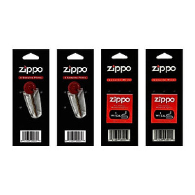 Bộ 2 Đá 2 Bấc Zippo
