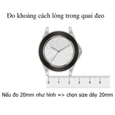 Dây Đồng Hồ Da Bò Thật Size Nữ 12/14/16/18mm Handmade 
