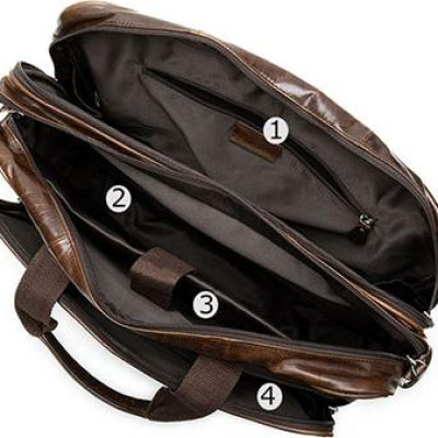 Cặp nam công sở da bò cao cấp BHM9205 Túi xách nam.Vừa laptop đến 17inch.