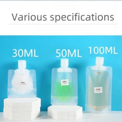 Set 3 tuýp chiết mỹ phẩm du lịch đựng dầu gội, sữa tắm, lotion, toner 60ML- Bộ chai lọ chiết mỹ phẩm tái sử dụng Phượt Dã Ngoại Đi Chơi Văn Phòng