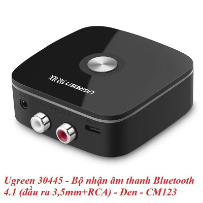 Ugreen UG30445CM123TK BT 4.1 màu Đen Bộ nhận âm thanh Bluetooth chuẩn Bông sen - HÀNG CHÍNH HÃNG