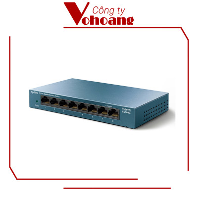 Bộ Chia Tín Hiệu TP-Link LS108G Switch Để Bàn 8 Cổng 10/100/1000Mbps - Hàng Chính Hãng
