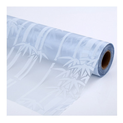 Combo 5 Mét Decal Giấy Dán Kính Trúc Trắng (5 Mét Dài x 0.45 Mét Ngang)