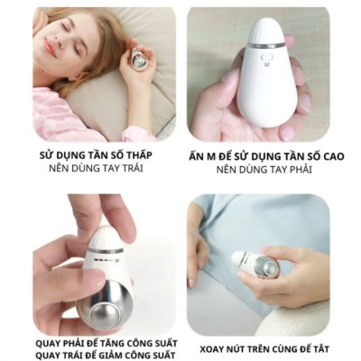 Máy giúp ngủ ngon, Thiết bị hỗ trợ dễ ngủ thông minh giúp ngủ ngon, ngủ sâu hơn, cải thiện giấc ngủ
