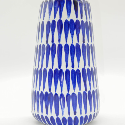 Bình Hoa Cúc - Họa Tiết Giọt Nước