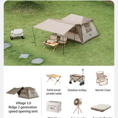 Lều cắm trại Village 5.0 lắp dựng nhanh thế hệ 2 NatureHike CNK2300ZP022