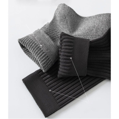 Combo 5 đôi Tất nam gân cao cổ khử mùi kháng khuẩn chống hôi chân