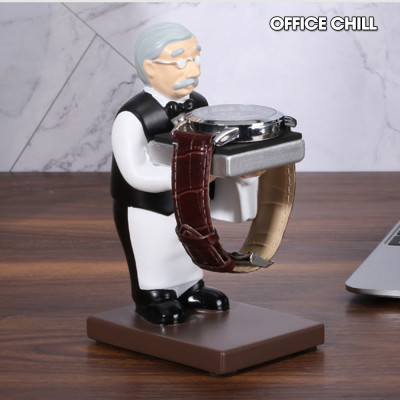 Giá Đỡ Đồng Hồ Đeo Tay Hộp Đựng Đồng Hồ Trong Suốt Chống Bụi Trang Trí Decor GDDH Office Chill