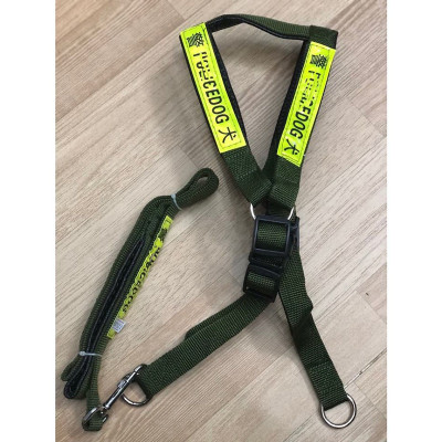 Bộ Dây Dắt Chó Kèm Yếm Ngực Phản Quang 3 Size