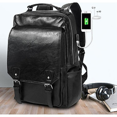 Ba lô da nam công suất lớn phong cách châu âu