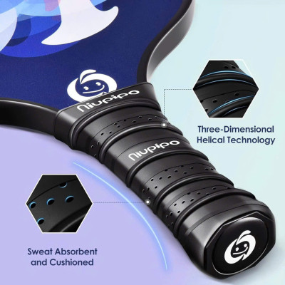 SÉT 4 VỢT PICKLRBALL NIUPIO THƯƠNG HIỆU MỸ hàng chính hãng