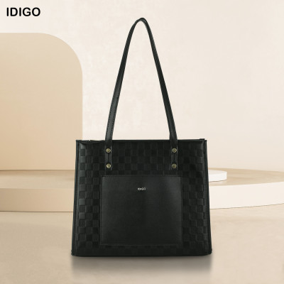 Túi xách nữ đeo vai đi chơi thời trang IDIGO FB2 - 4312, túi công sở đựng tài liệu phong đứng cứng cáp