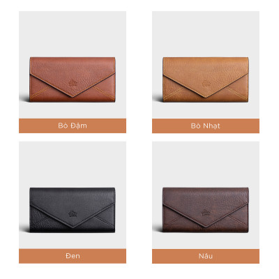 Ví Lata ( Thời trang nữ kiểu cầm tay dáng dài - Ví da VN52 )