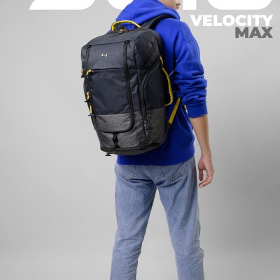 Balo Solo Velocity Max Backpack 17.3” - ACV732 M Black 0211662 (52.5 x 32.5 cm) - Đen