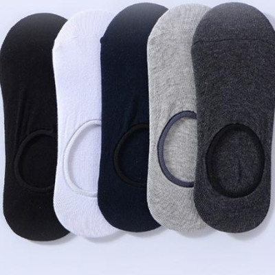 Combo 5 đôi tất lười, vớ lười nam dấu gót Hàn Quốc 2018 (Giao đủ 5 màu)