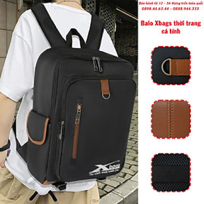 Balo chống sốc laptop 14 inch, balo thời trang nam nữ XBAGS Xb 3101 balo học sinh trung học