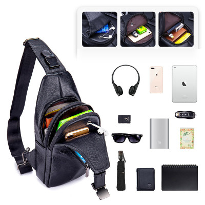 úi đeo chéo nam DA BÒ THẬT – BEE GEE DCN9348