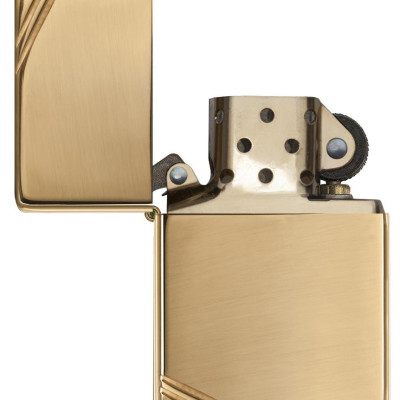 Bật lửa Zippo High Polish Brass Vintage with Slashes 270