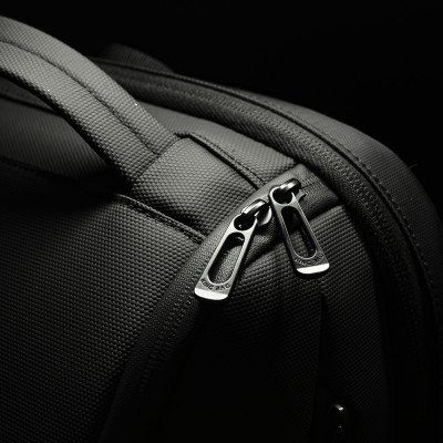 Balo laptop 15” KINGBAG ZELOS thời trang, tích hợp cổng USB đa dụng, vải trượt nước, màu đen - Hàng chính hãng