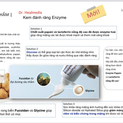 Bộ sản phẩm chăm sóc răng miệng Dr.Healmedix Medical Rx loại bỏ mùi hôi miệng của thú cưng