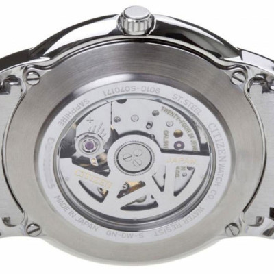 Đồng Hồ Nam Citizen Dây Thép Không Gỉ NB0020-55B - Mặt Bạc (Sapphire)