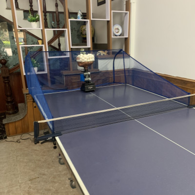 Máy bắn bóng bàn B3/B5 tặng 50 bóng và lưới thu bóng, tốc độ nhanh nhất 100.8 km/h, máy bắn bóng bàn giá rẻ tại nhà