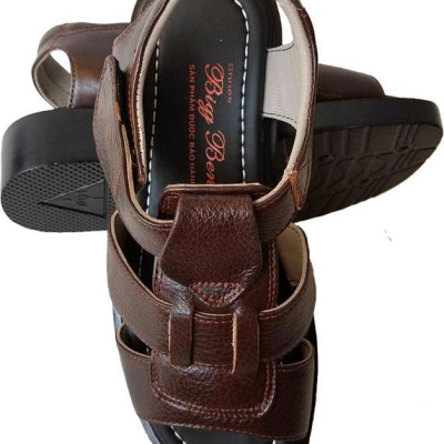 Giày Sandal Nam BIGGBEN Da Bò Thật SD12