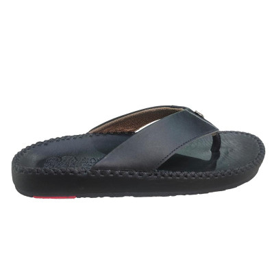 Dép Xỏ Ngón Nam Da Bò Thật TiTi ĐÔ Cao Cấp DNA2215