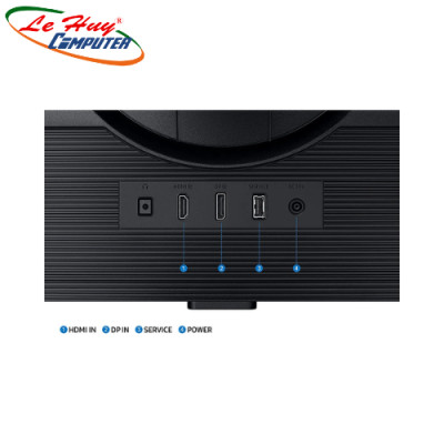 Màn Hình Gaming SAMSUNG Odyssey G5 G50D LS32DG502EEXXV (32 inch - IPS - 2K - 180Hz - 1ms) - Hàng Chính Hãng