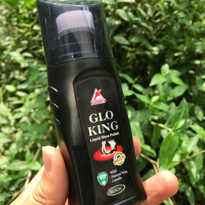 1 chai xi đánh giày Gloking, dạng lỏng dễ dàng ngấm sâu làm mềm và làm bóng da.