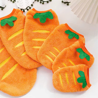 ÁO CÀ RỐT DỄ THƯƠNG CHO THÚ CƯNG CHÓ MÈO