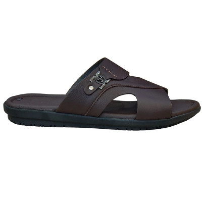 Dép Nam Quai Ngang HA NAM Da Bò Thật Cao Cấp DN2077