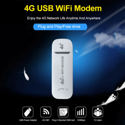 USB phát wifi từ sim 4G 5G Dongle, Dcom wifi, bộ phát wifi tốc độ cao sử dụng mọi loại sim - Hàng chính hãng / Hàng nhập khẩu